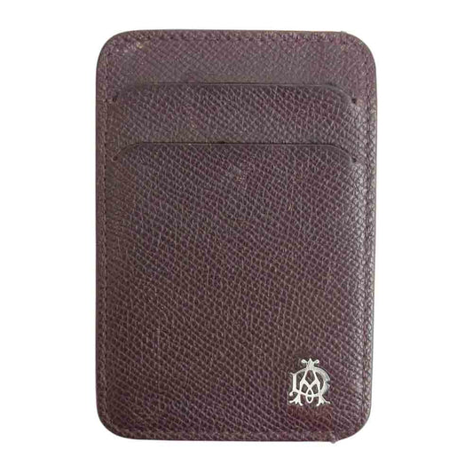 Dunhill ダンヒル L2S847A 定期入れ カードケース  ブラウン系【中古】