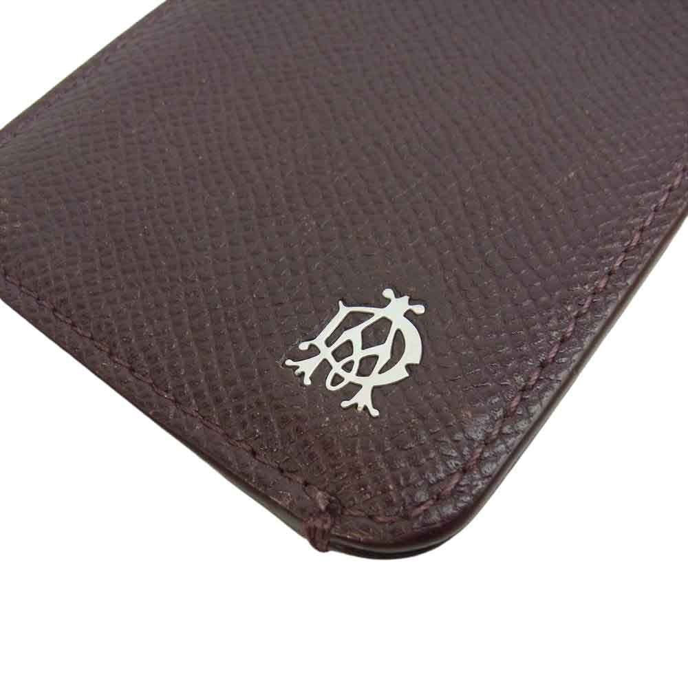 Dunhill ダンヒル L2S847A 定期入れ カードケース  ブラウン系【中古】