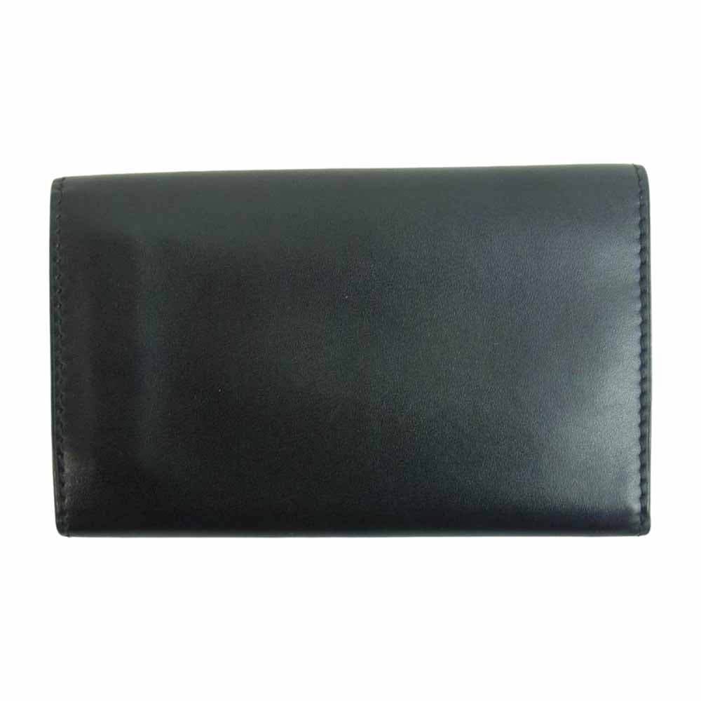 Dunhill ダンヒル ロゴ レザー 6連 キーケース ブラック系【中古】
