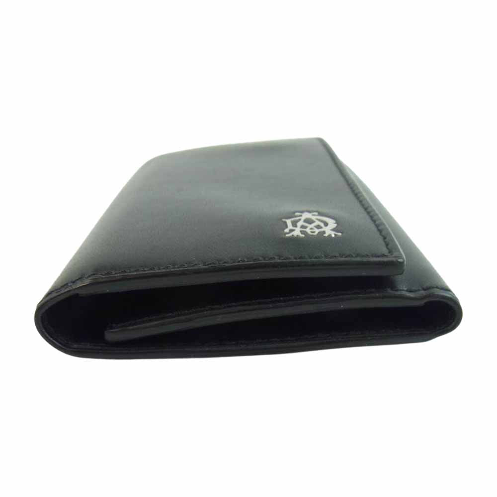 Dunhill ダンヒル ロゴ レザー 6連 キーケース ブラック系【中古】