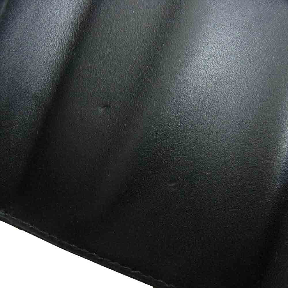 Dunhill ダンヒル ロゴ レザー 6連 キーケース ブラック系【中古】