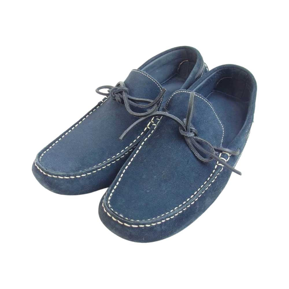 Paraboot パラブーツ 123144 ROADSTER / PICOTS ロードスター ドライビング シューズ ネイビー系 9【中古】