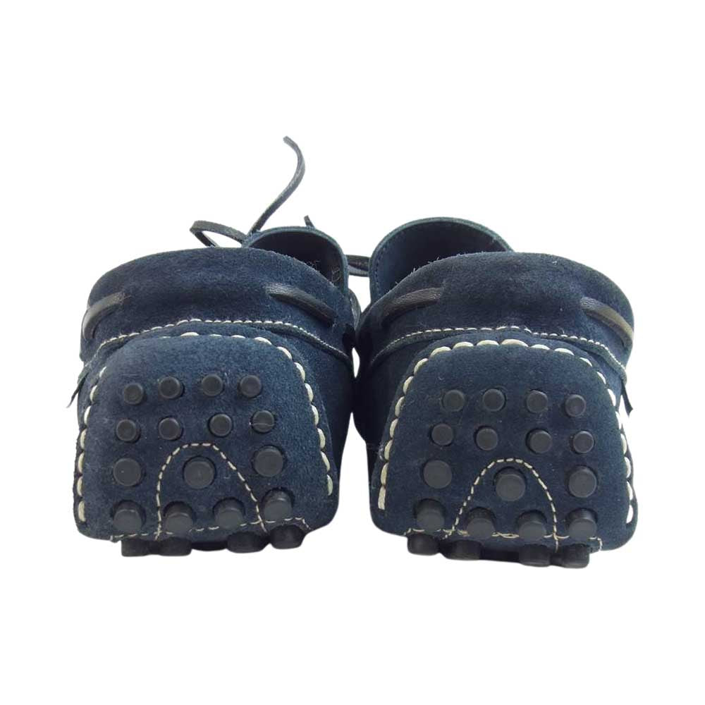 Paraboot パラブーツ 123144 ROADSTER / PICOTS ロードスター ドライビング シューズ ネイビー系 9【中古】