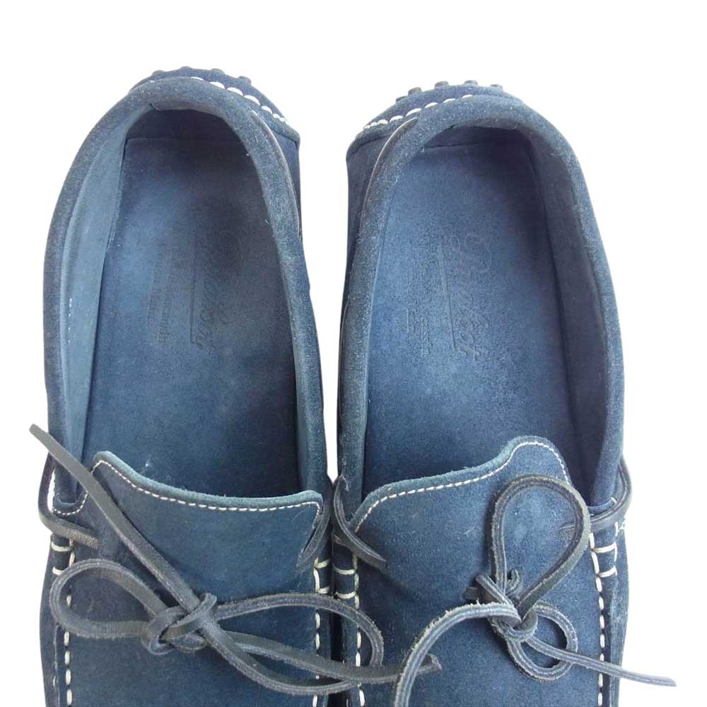 Paraboot パラブーツ 123144 ROADSTER / PICOTS ロードスター ドライビング シューズ ネイビー系 9【中古】