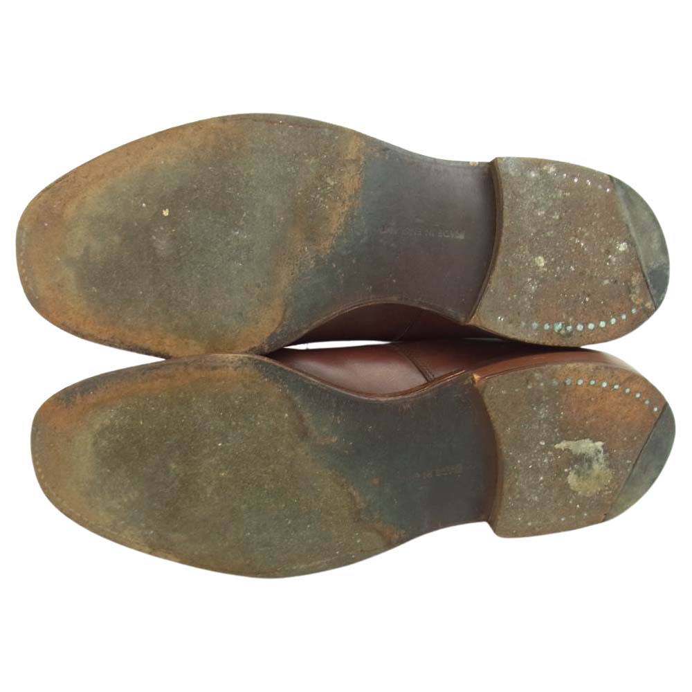 Tricker's トリッカーズ 725523 St James Collection セントジェームスコレクション Uチップ ビジネス シューズ ブラウン系 8.5【中古】