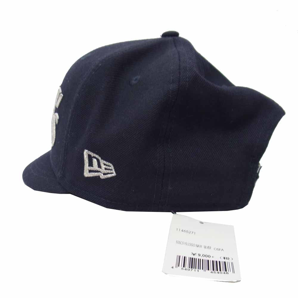 Yohji Yamamoto ヨウジヤマモト Y's NEW ERA 505 Umpire Cap Adjustable ニューエラ ウール キャップ ネイビー系【新古品】【未使用】【中古】