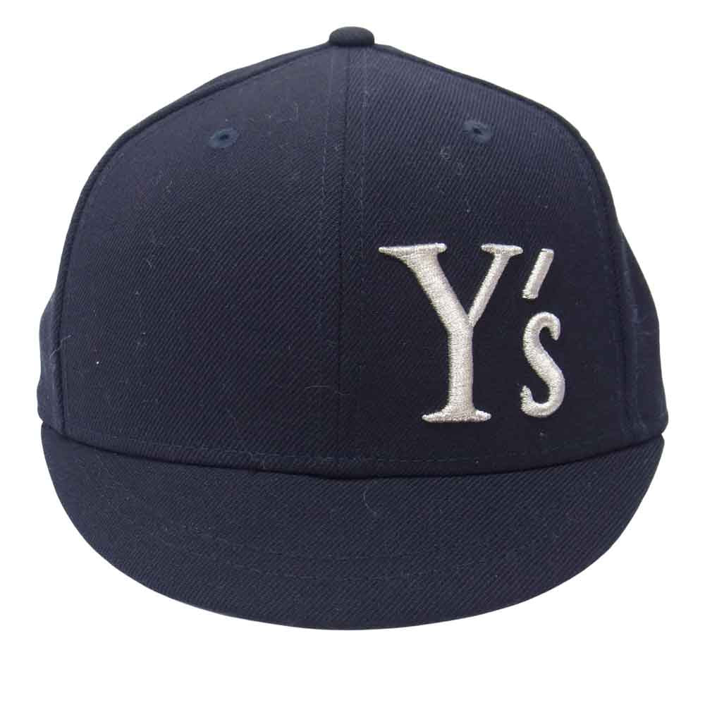 Yohji Yamamoto ヨウジヤマモト Y's NEW ERA 505 Umpire Cap Adjustable ニューエラ ウール キャップ ネイビー系【新古品】【未使用】【中古】