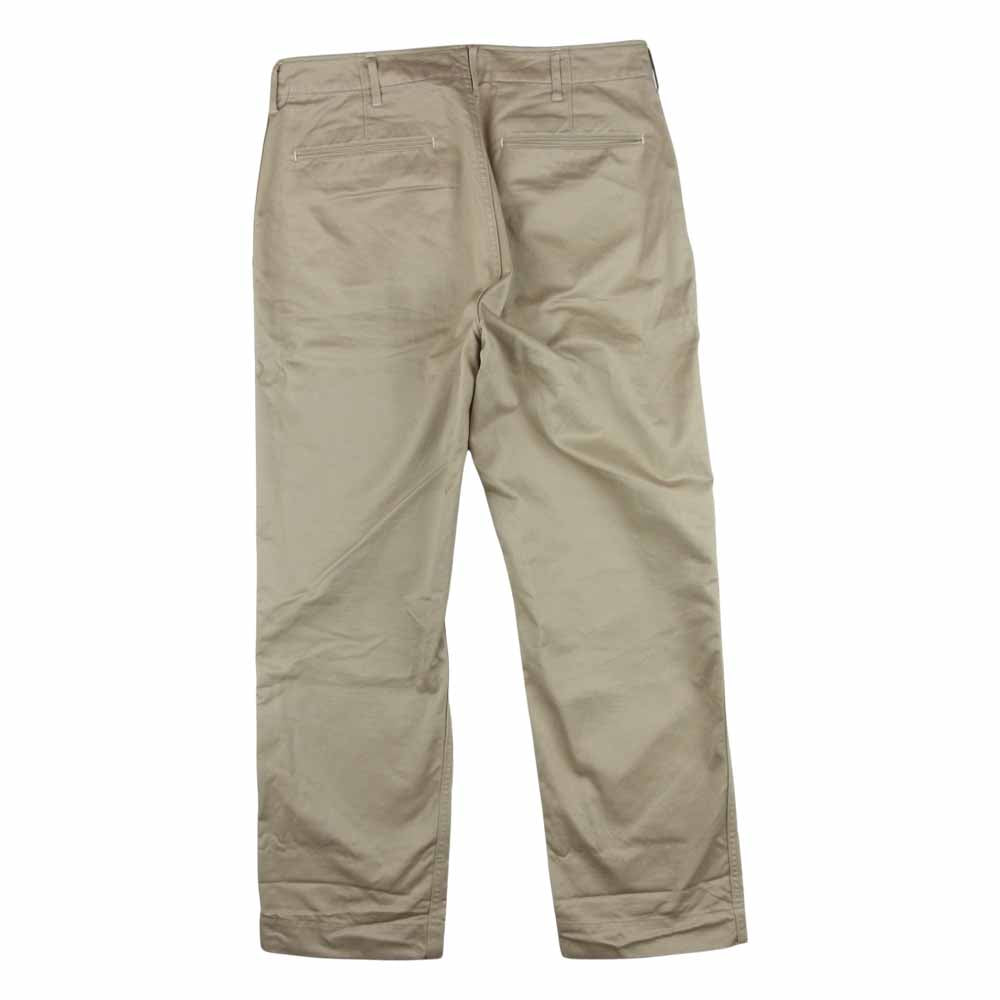 CORONA コロナ CHINO PANTS チノ パンツ コットン 日本製 ベージュ系 L【中古】