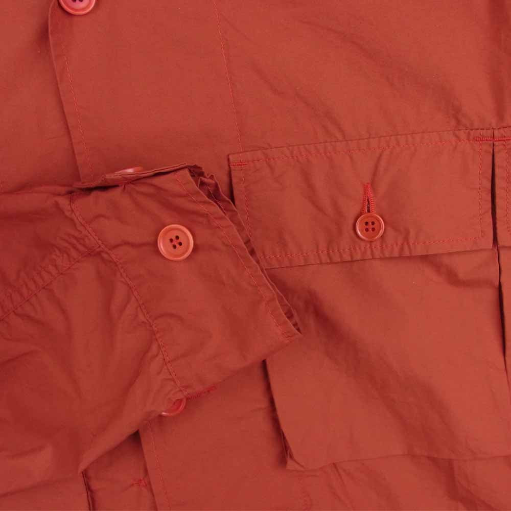 CORONA コロナ UTILITY L/S SHIRT 長袖 シャツ コットン 日本製 レッド系 M【中古】