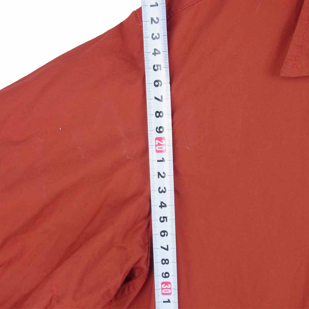 CORONA コロナ UTILITY L/S SHIRT 長袖 シャツ コットン 日本製 レッド系 M【中古】