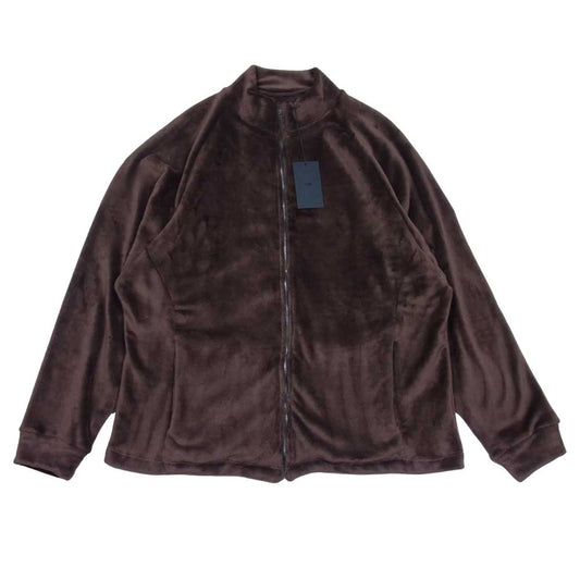 ユハ 10100602 BOA TRACK JACKET ボア トラック フリースジャケット ブラウン系 2【新古品】【未使用】【中古】