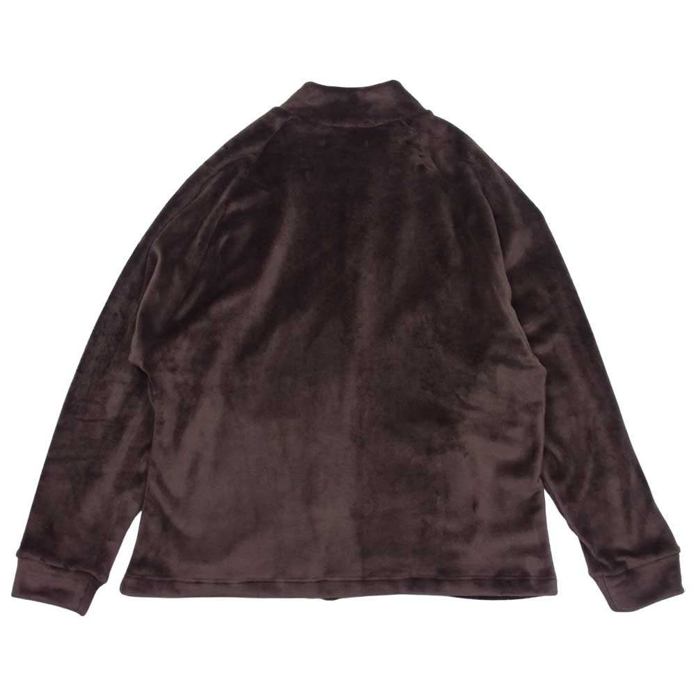 ユハ 10100602 BOA TRACK JACKET ボア トラック フリースジャケット ブラウン系 2【新古品】【未使用】【中古】