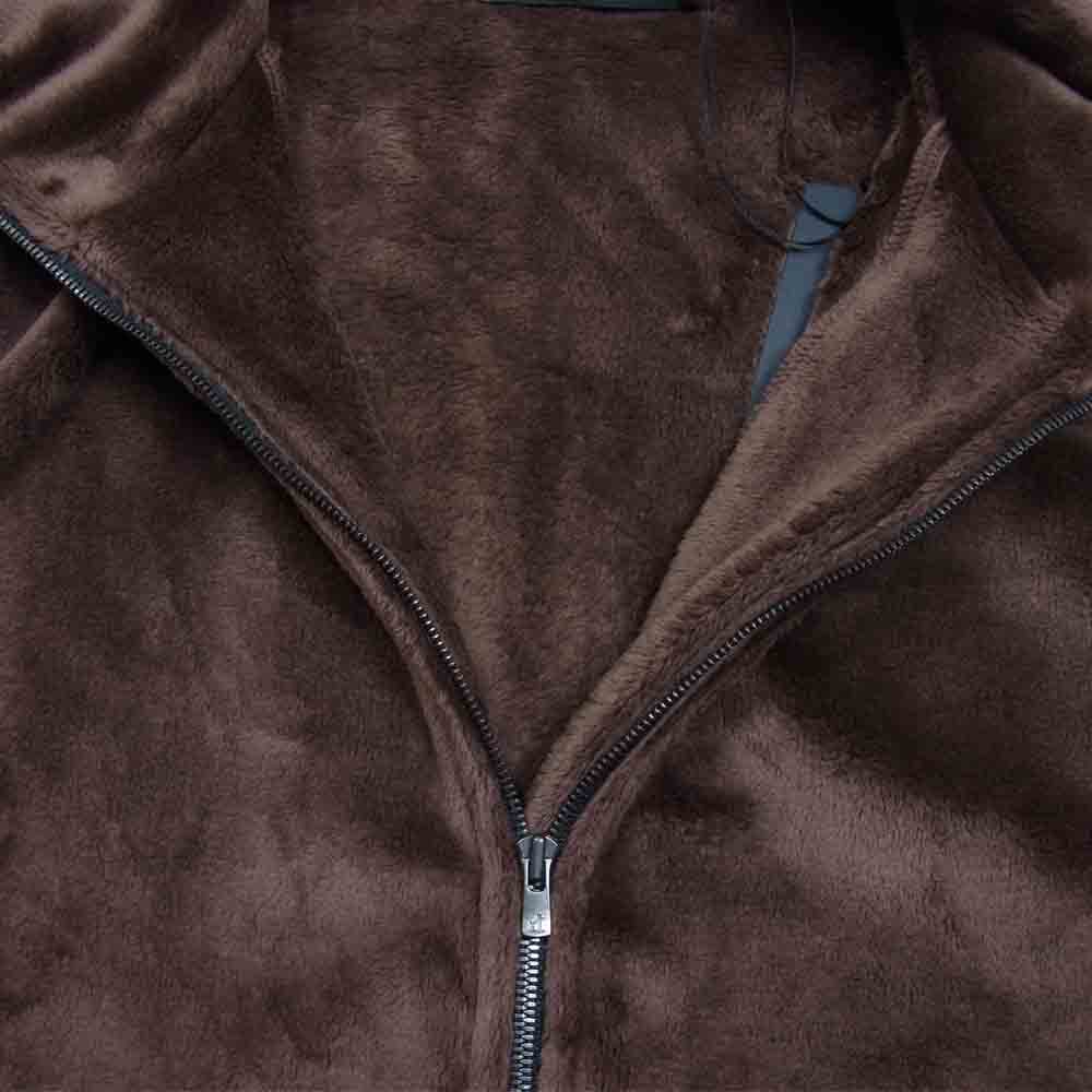 ユハ 10100602 BOA TRACK JACKET ボア トラック フリースジャケット ブラウン系 2【新古品】【未使用】【中古】