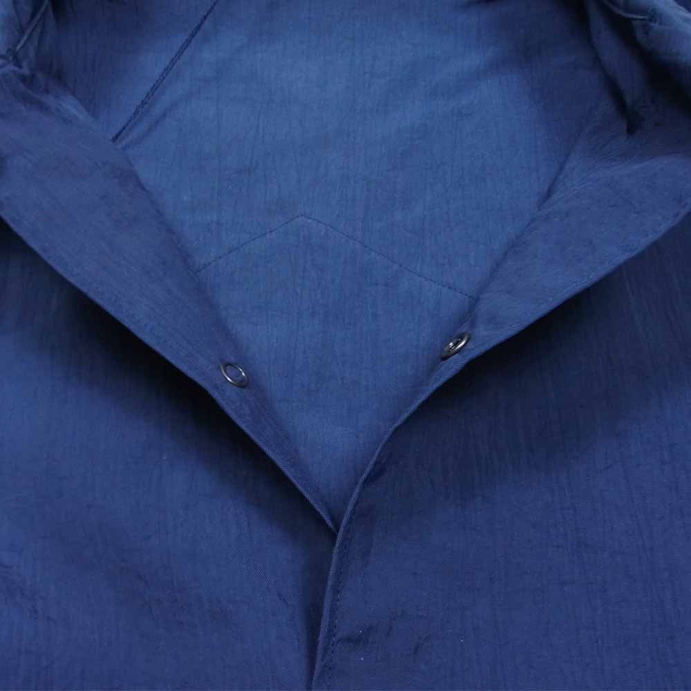 クオン 21SS 2101-JK0104 NYLON COACHES JACKET 塩縮 ナイロン コーチ ジャケット ネイビー系 M【新古品】【未使用】【中古】