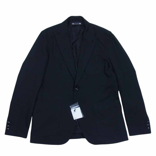 MINEDENIM マインデニム MND-SOPH001-99-M2 SOPH ソフ Denim Tailored JKT コットンウールデニム 裏地レオパード テーラード ジャケット ブラック系 M【新古品】【未使用】【中古】