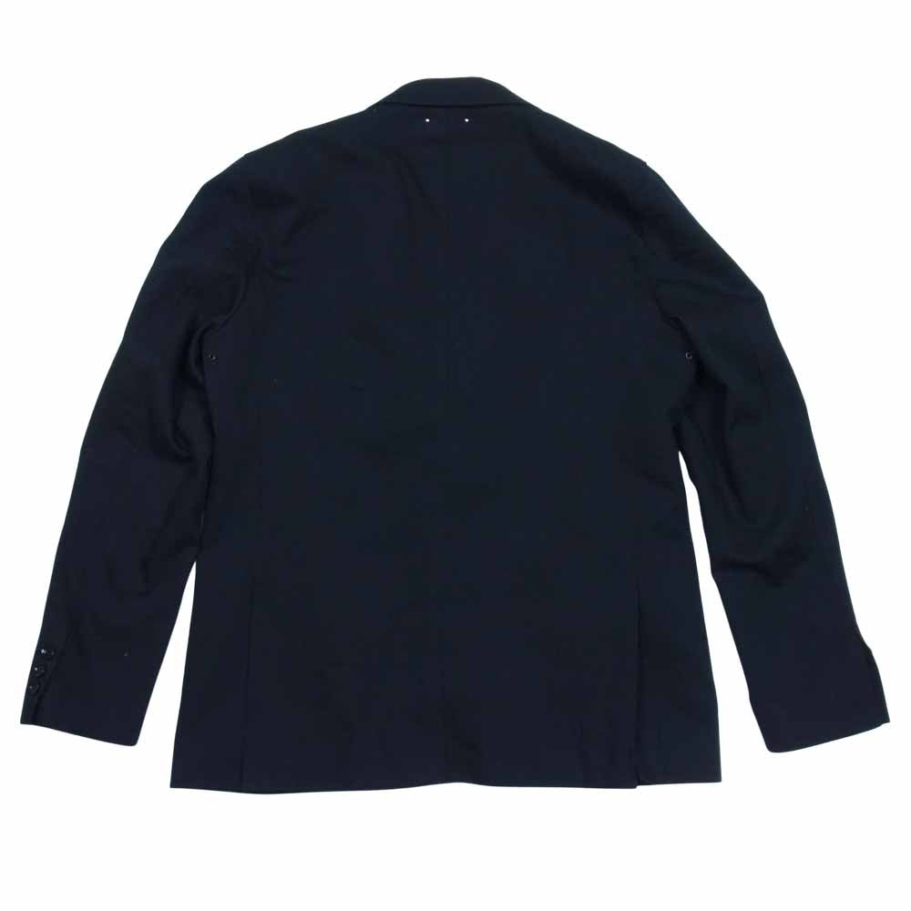 MINEDENIM マインデニム MND-SOPH001-99-M2 SOPH ソフ Denim Tailored JKT コットンウールデニム 裏地レオパード テーラード ジャケット ブラック系 M【新古品】【未使用】【中古】