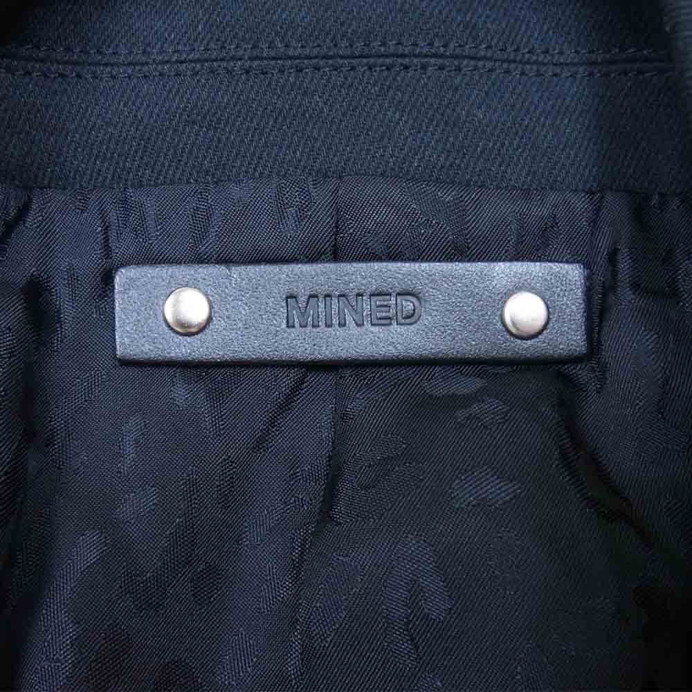 MINEDENIM マインデニム MND-SOPH001-99-M2 SOPH ソフ Denim Tailored JKT コットンウールデニム 裏地レオパード テーラード ジャケット ブラック系 M【新古品】【未使用】【中古】
