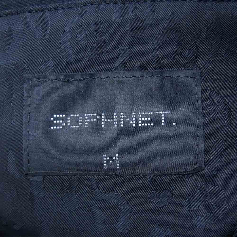 MINEDENIM マインデニム MND-SOPH001-99-M2 SOPH ソフ Denim Tailored JKT コットンウールデニム 裏地レオパード テーラード ジャケット ブラック系 M【新古品】【未使用】【中古】