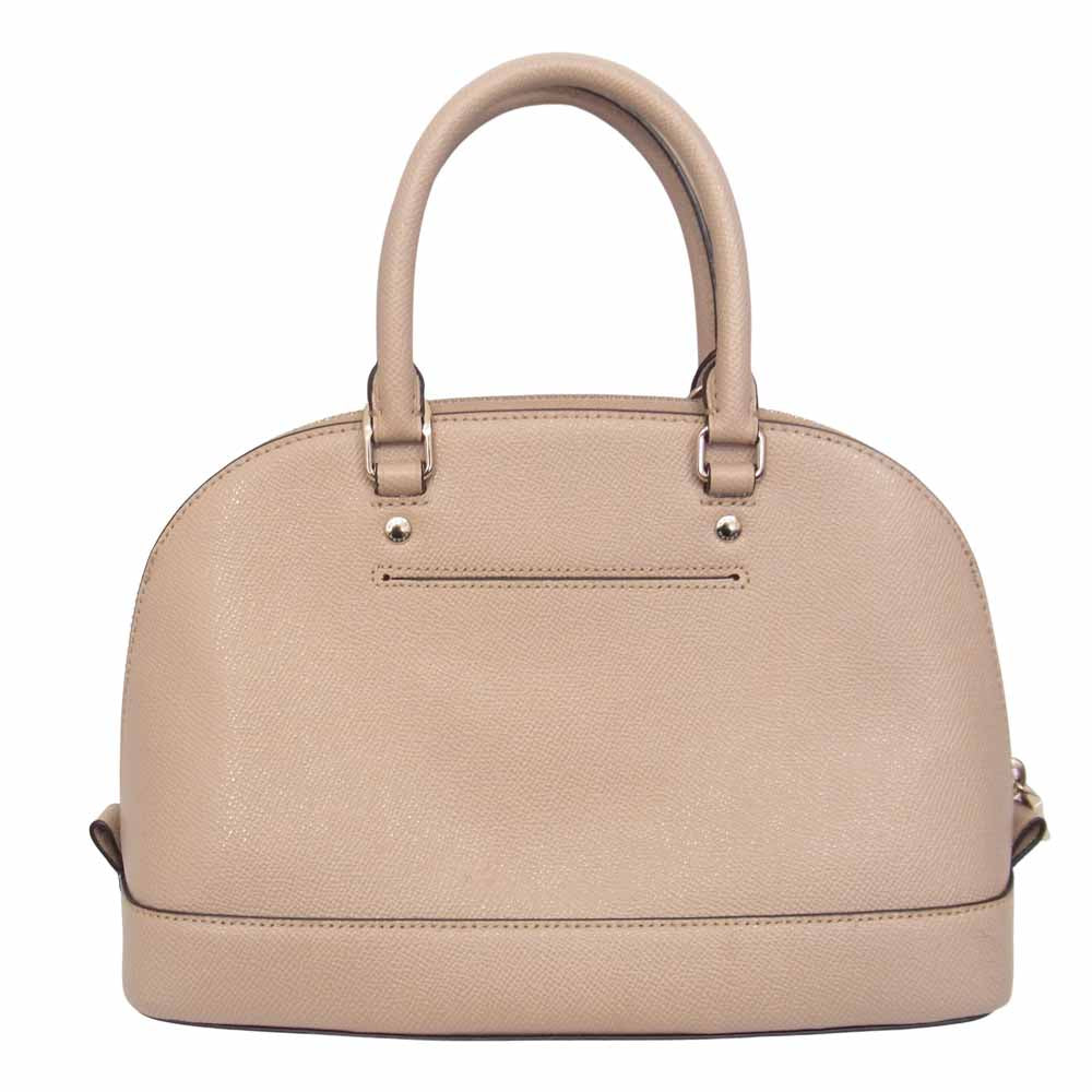 COACH コーチ F57555 ミニ シエラ 2way ショルダー ハンドバッグ  ベージュ系【美品】【中古】