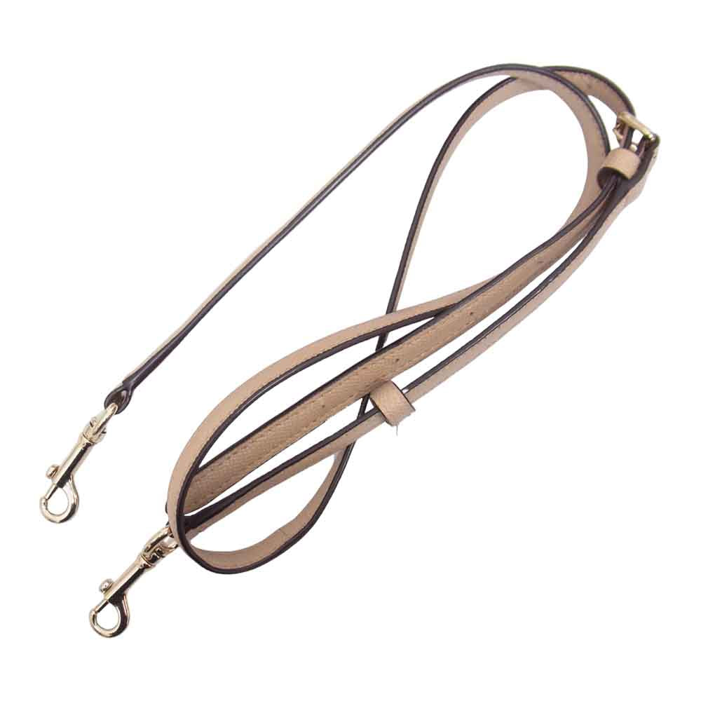 COACH コーチ F57555 ミニ シエラ 2way ショルダー ハンドバッグ  ベージュ系【美品】【中古】