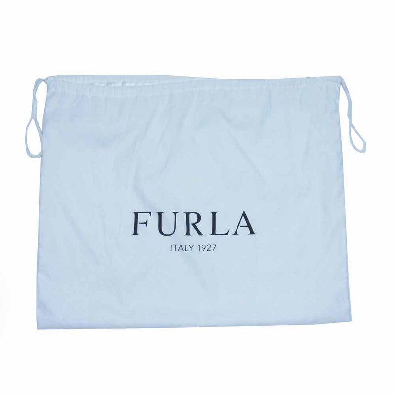 Furla フルラ ファンタスティカ ドームバッグ ハンド バッグ ベージュ系 M【美品】【中古】