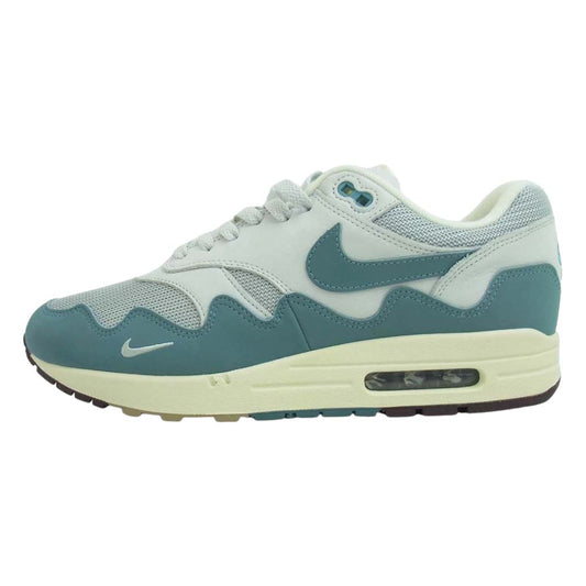 NIKE ナイキ 21AW DH1348-004 PATTA AIR MAX 1 NOISE AQUA パタ エアマックス ワン ノイズアクア スニーカー ライトブルー系 28.5cm【新古品】【未使用】【中古】