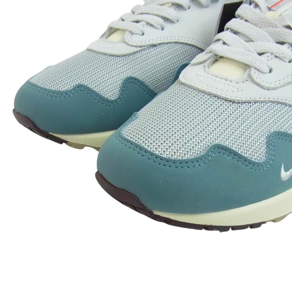 NIKE ナイキ 21AW DH1348-004 PATTA AIR MAX 1 NOISE AQUA パタ エアマックス ワン ノイズアクア スニーカー ライトブルー系 28.5cm【新古品】【未使用】【中古】