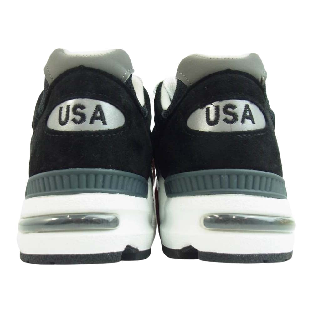 NEW BALANCE ニューバランス MADE IN USA M990BL2 スニーカー ブラック系 28cm【新古品】【未使用】【中古】