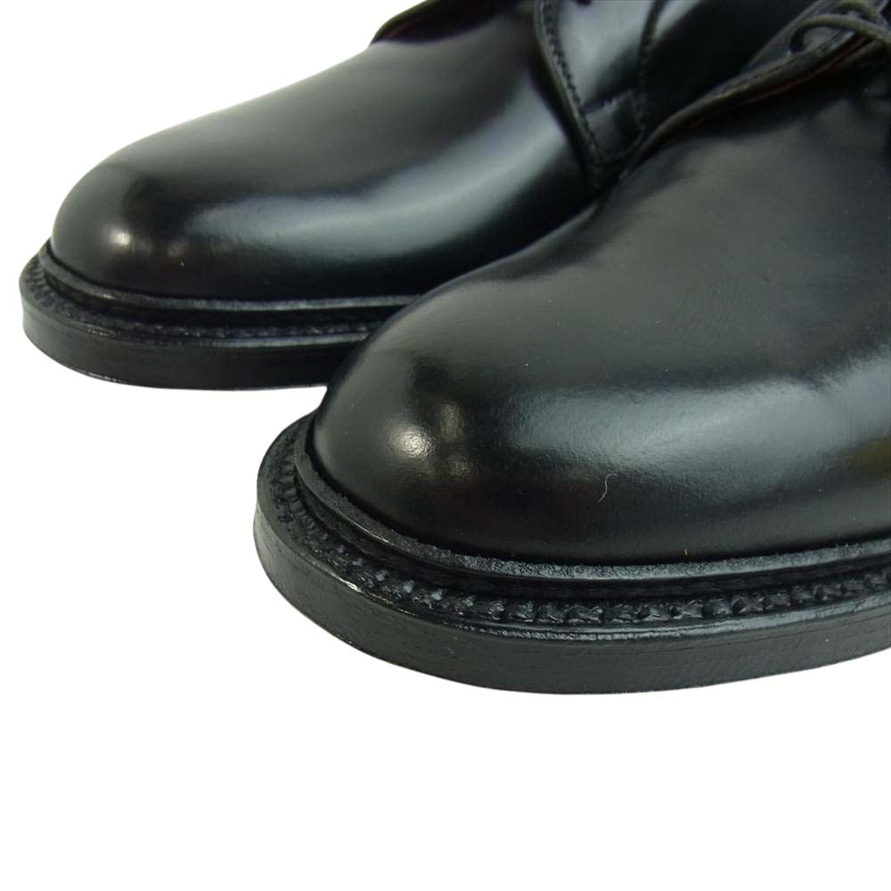 ALDEN オールデン 9901 Clipper Ox プレーントゥ シェルコードバン バリーラスト シューズ ブラック系 8.5【新古品】【未使用】【中古】