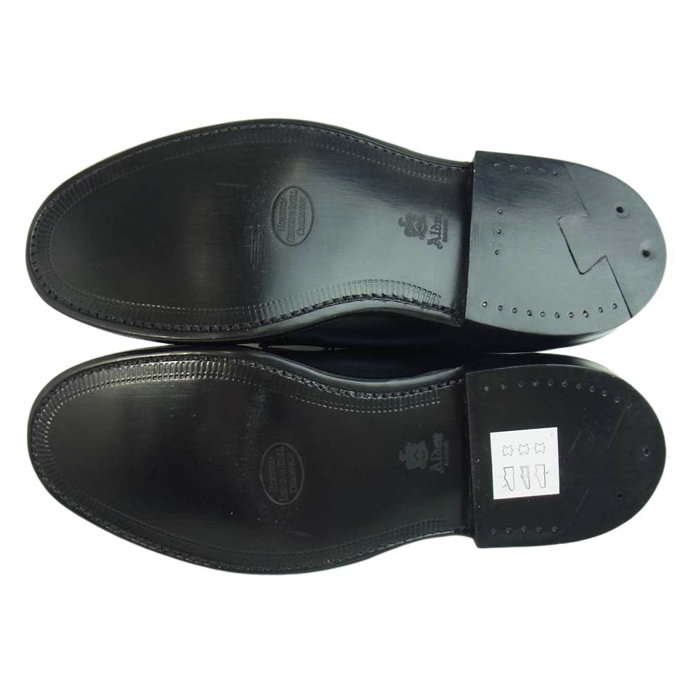 ALDEN オールデン 9901 Clipper Ox プレーントゥ シェルコードバン バリーラスト シューズ ブラック系 8.5【新古品】【未使用】【中古】