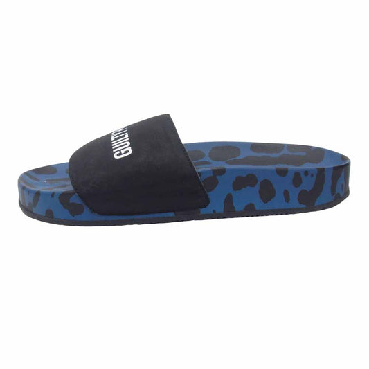 WACKO MARIA ワコマリア 21SS HAYN SANDALS レオパード シャワー サンダル ブルー系 US8【中古】