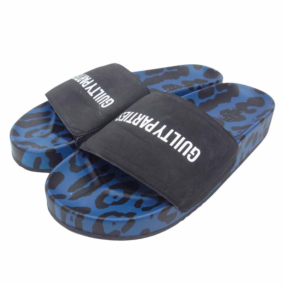 WACKO MARIA ワコマリア 21SS HAYN SANDALS レオパード シャワー サンダル ブルー系 US8【中古】