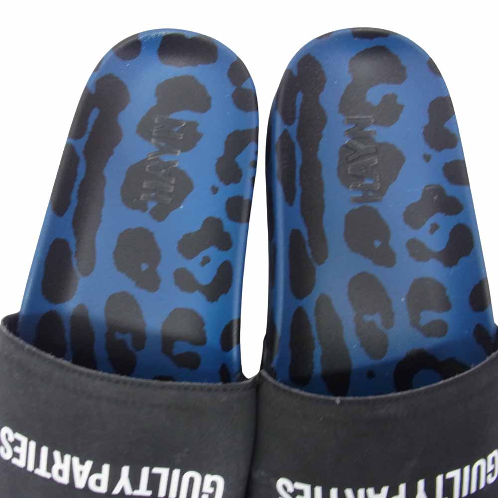 WACKO MARIA ワコマリア 21SS HAYN SANDALS レオパード シャワー サンダル ブルー系 US8【中古】