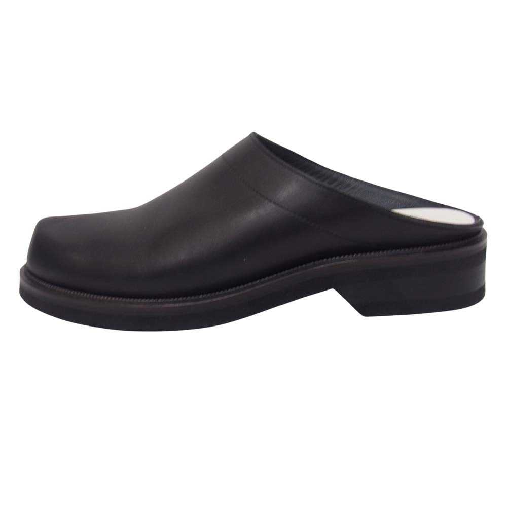 foot the coacher フットザコーチャー FIC2012008 MINIMAL CLOG ミニマル クロッグ サンダル ブラック系 26cm【美品】【中古】
