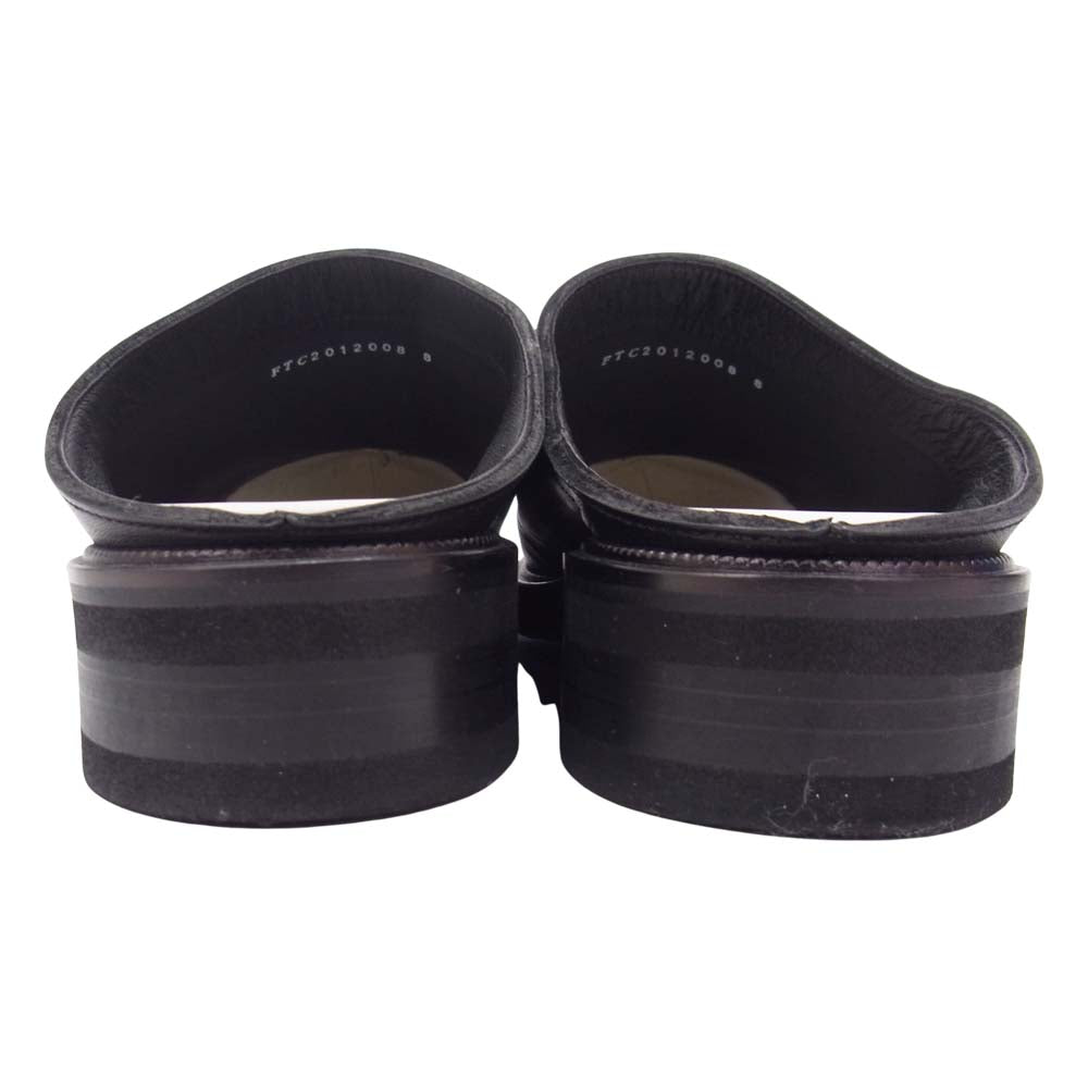 foot the coacher フットザコーチャー FIC2012008 MINIMAL CLOG ミニマル クロッグ サンダル ブラック系 26cm【美品】【中古】