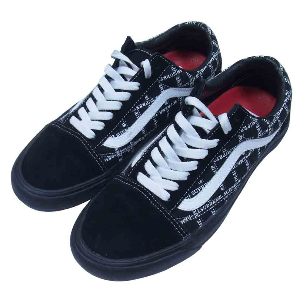 Supreme シュプリーム 20AW VANS バンズ Old Skool Pro オールド スクール プロ ブラック系 US9.5【中古】