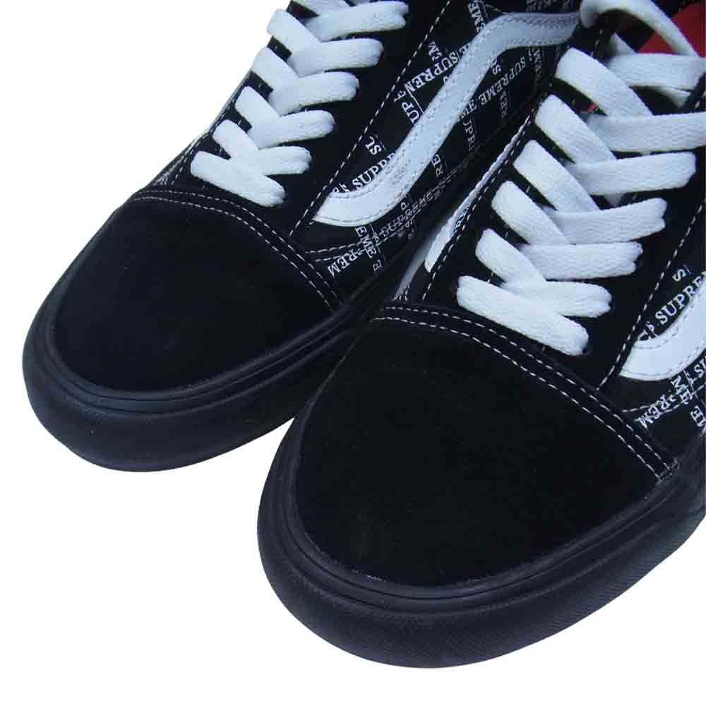 Supreme シュプリーム 20AW VANS バンズ Old Skool Pro オールド スクール プロ ブラック系 US9.5【中古】