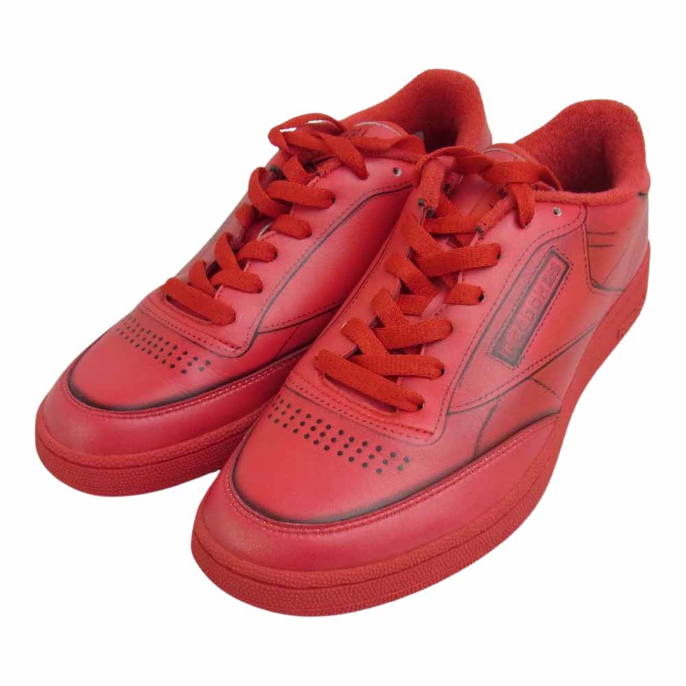 Reebok リーボック × Maison Margiela メゾンマルジェラ 21SS H02408 PROJECT 0 CC TL レッド系 27cm【美品】【中古】