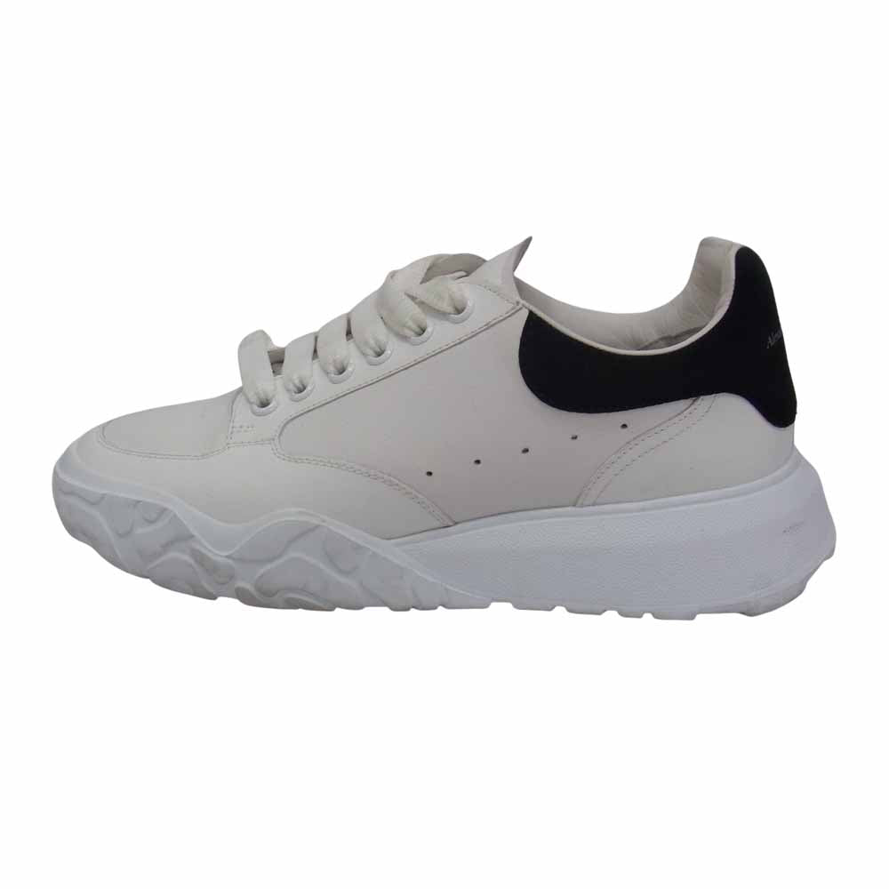 Alexander McQueen アレキサンダーマックイーン 634619 COURT TRAINER コート トレーナー ホワイト系 41【美品】【中古】