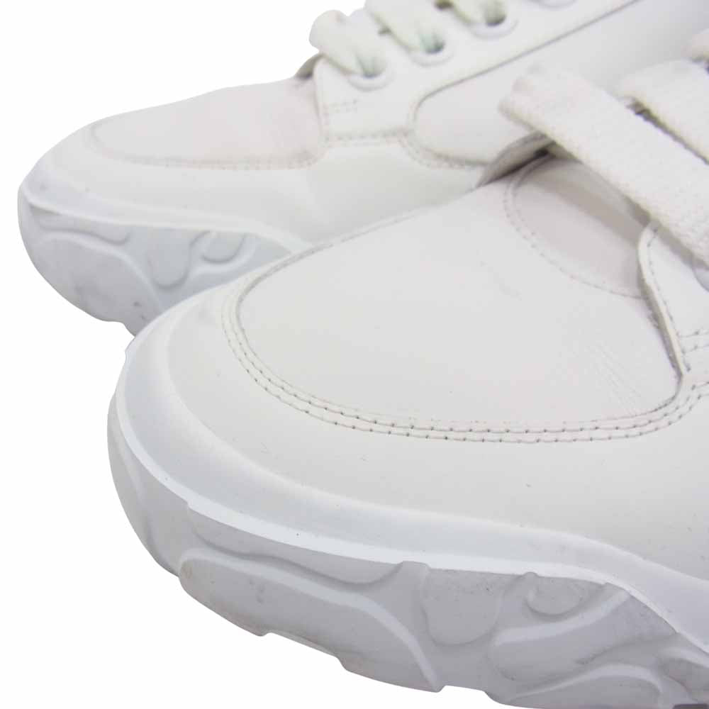 Alexander McQueen アレキサンダーマックイーン 634619 COURT TRAINER コート トレーナー ホワイト系 41【美品】【中古】