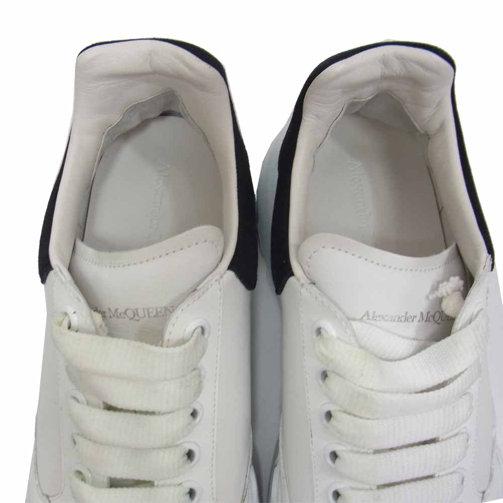 Alexander McQueen アレキサンダーマックイーン 634619 COURT TRAINER コート トレーナー ホワイト系 41【美品】【中古】