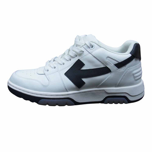 OFF-WHITE オフホワイト OMIA089R21LEA001 OUT OF OFFICE アウト オブ オフィス アロー スニーカー ホワイト系 41【美品】【中古】