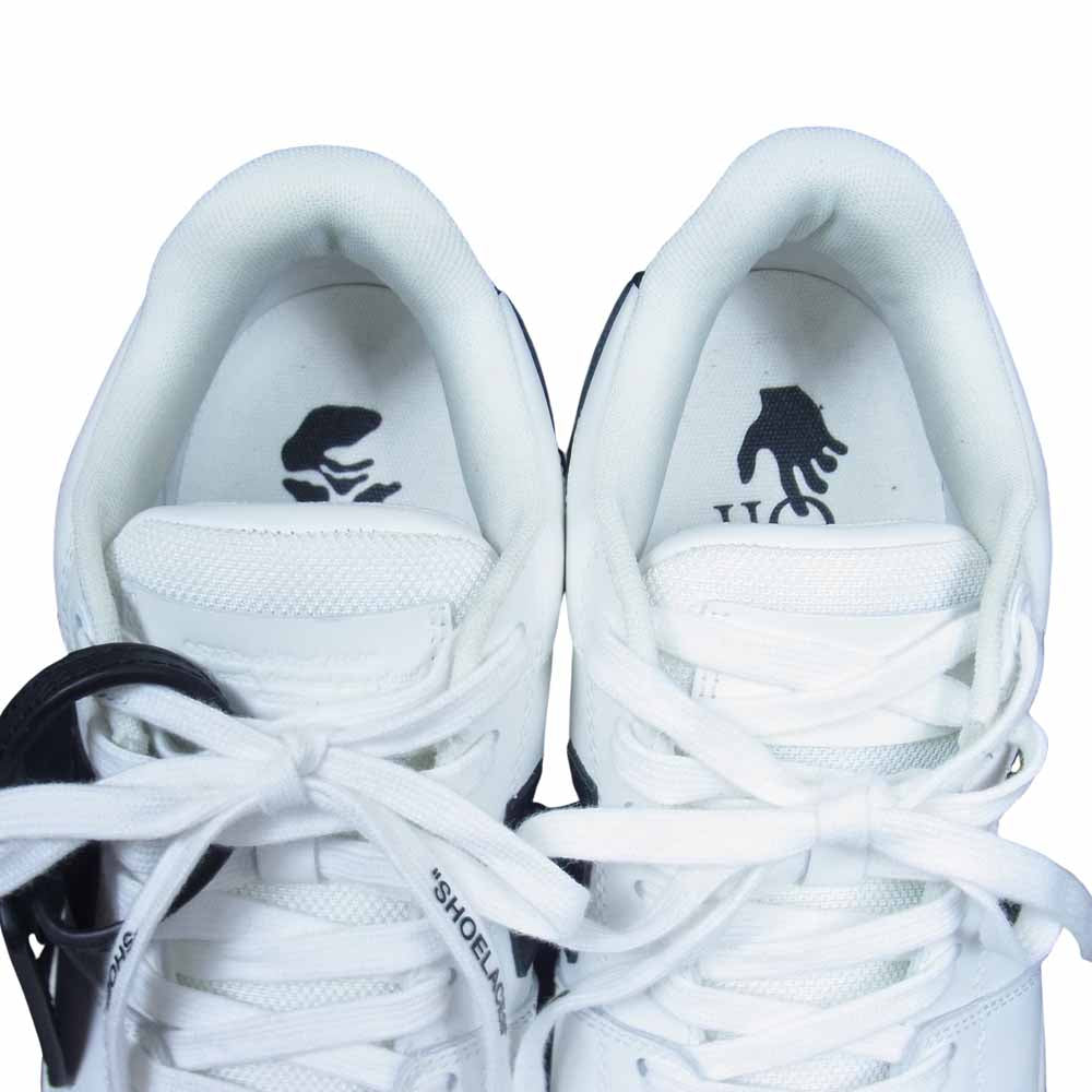 OFF-WHITE オフホワイト OMIA089R21LEA001 OUT OF OFFICE アウト オブ オフィス アロー スニーカー ホワイト系 41【美品】【中古】