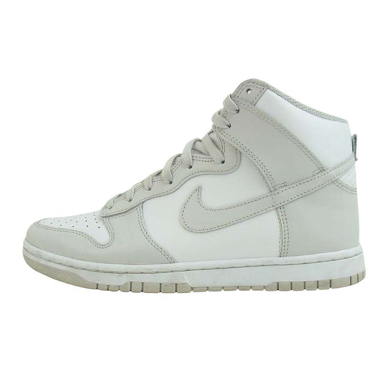 NIKE ナイキ DD1399-100 DUNK HIGH RETRO VAST GREY ダンク ハイ レトロ スニーカー ホワイト系 グレー系 26.5cm【中古】