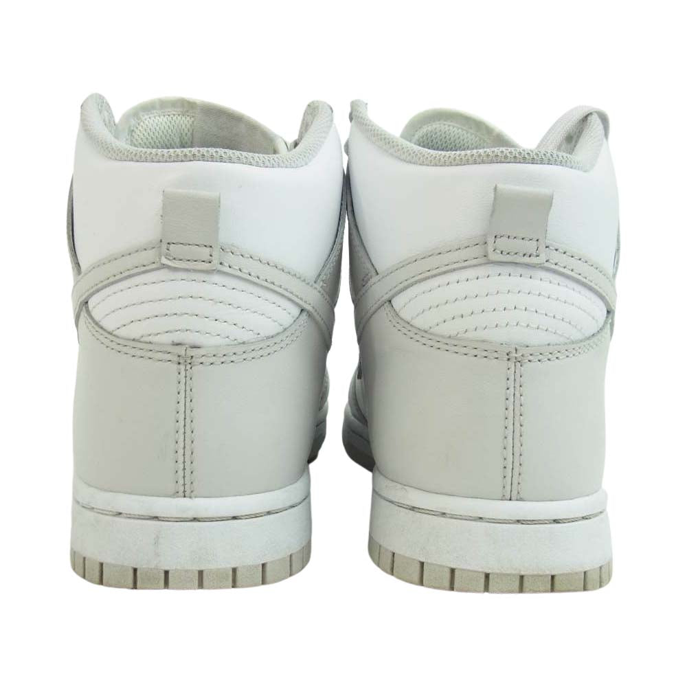 NIKE ナイキ DD1399-100 DUNK HIGH RETRO VAST GREY ダンク ハイ レトロ スニーカー ホワイト系 グレー系 26.5cm【中古】