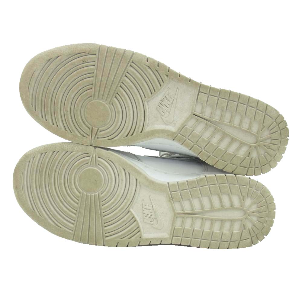 NIKE ナイキ DD1399-100 DUNK HIGH RETRO VAST GREY ダンク ハイ レトロ スニーカー ホワイト系 グレー系 26.5cm【中古】