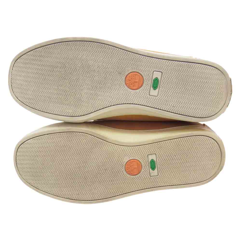 mastermind JAPAN マスターマインドジャパン × Timberland ティンバーランド 4 EYE SHORT BOOTS イエローヌバック フロントジップ ショートブーツ ブラウン系 8 1/2【中古】