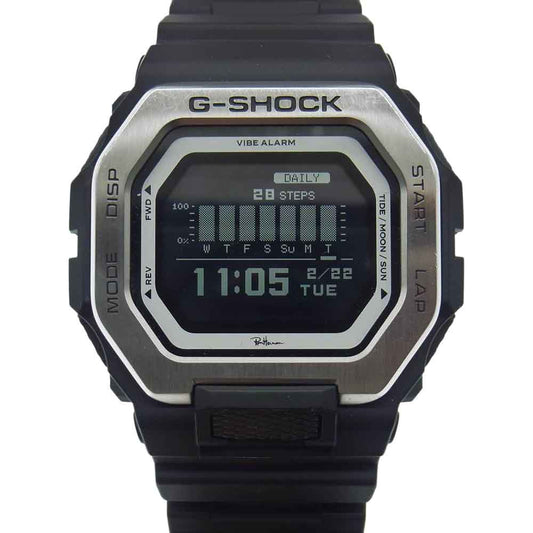 G-SHOCK ジーショック × Ron Herman GBX-100-7JF 3482 ロンハーマン 別注 腕時計 ウォッチ ブラック系【美品】【中古】