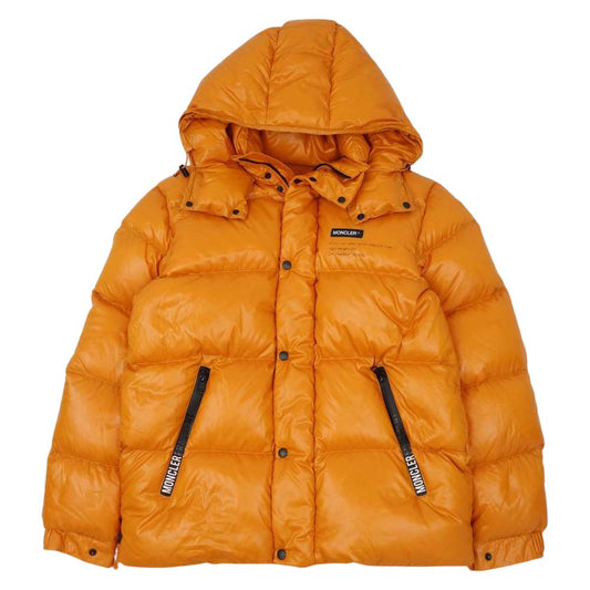 MONCLER モンクレール × FRAGMENT GENIUS HANRIOT GIUBBOTTO GENIUS7 モンクレールジャパンタグ フラグメント ジーニアス  ダウン ジャケット  オレンジ系 4【中古】