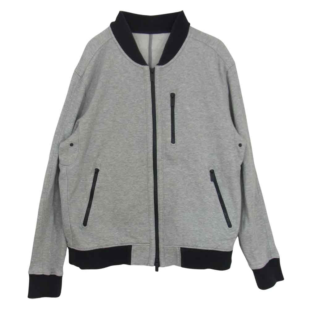 BURBERRY バーバリー E5P67-231-04 GOLF ゴルフ スウェット ジップアップ ブルゾン グレー系 3【中古】